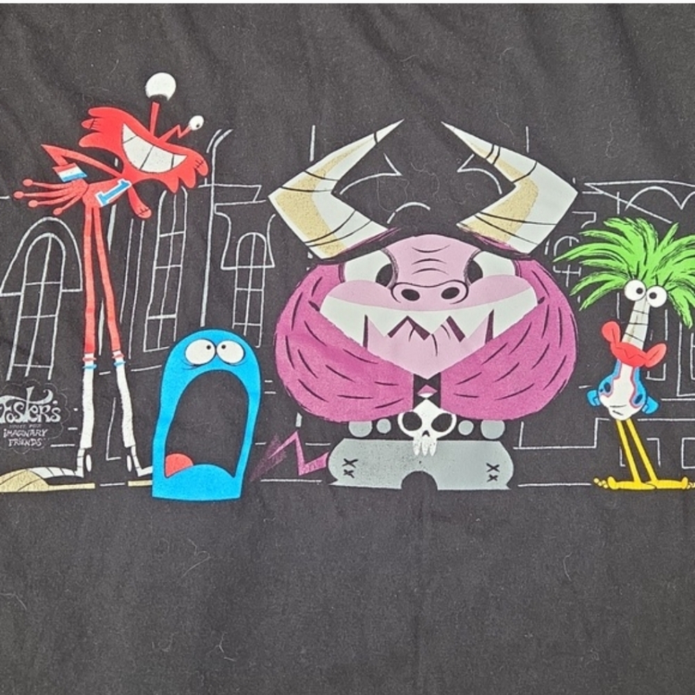 Fosters Home For Imaginary Friends Women's Short Sleeve Shirt Size L - Picture 3 of 7